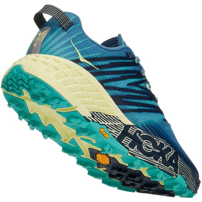 Кроссовки Hoka W SPEEDGOAT 4 Provincial Blue / Luminary Green в Твери