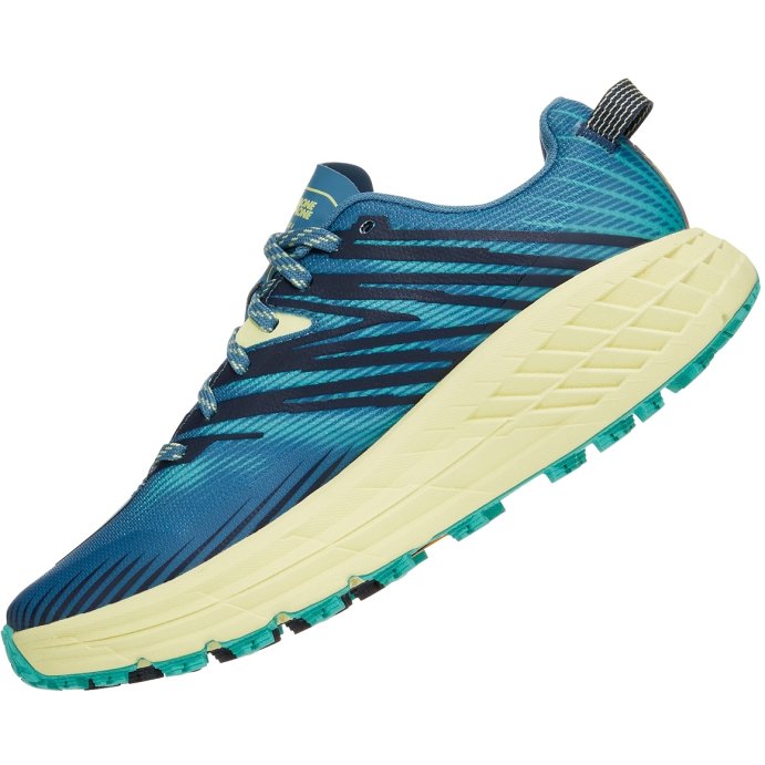 Кроссовки Hoka W SPEEDGOAT 4 Provincial Blue / Luminary Green в Твери