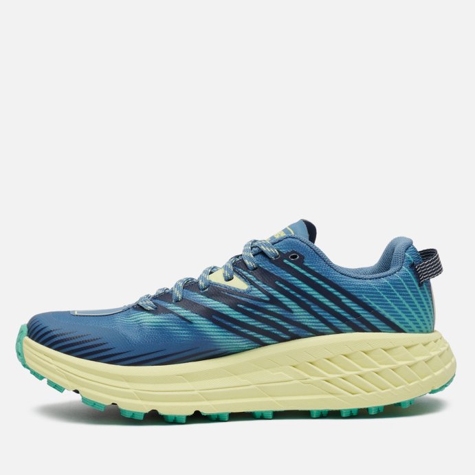Кроссовки Hoka W SPEEDGOAT 4 Provincial Blue / Luminary Green в Твери