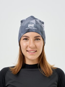 Гоночная шапка Nordski Race Bom Black NSV734100