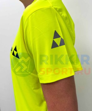 Футболка FISCHER Logo муж. (неон.) GR8134-300