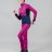 Костюм тренировочный Nordski Pro Fuchsia/Blue W NSW568328/NSW522328
