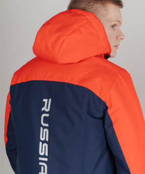 Утепленная куртка Nordski Mount 2.0 Dark Blue/Red NSM834710