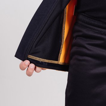Разминочная куртка Nordski Jr.Base Orange/Black NSJ812257