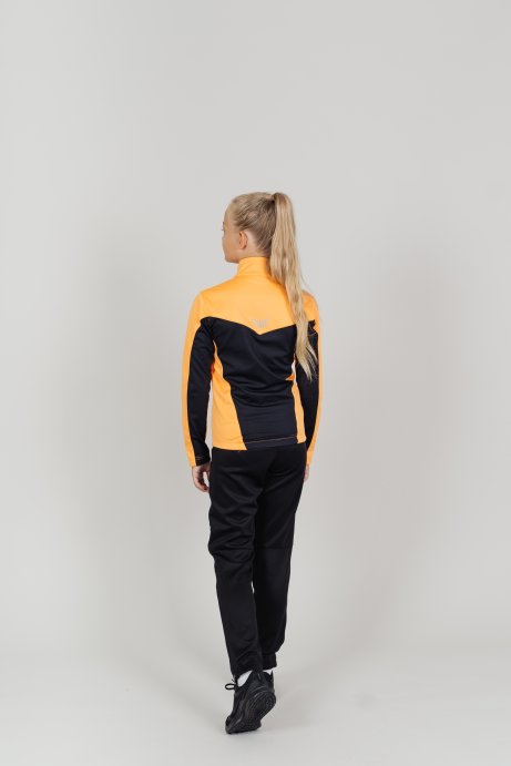 Разминочная куртка Nordski Jr.Base Orange/Black NSJ812257