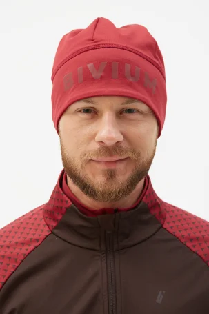 Шапка Bivium &quot;Баланс 2.0&quot; бордовый M (56)