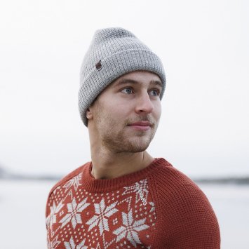 Шапка ULVANG Rav 49351/11100 угольн. меланж 56