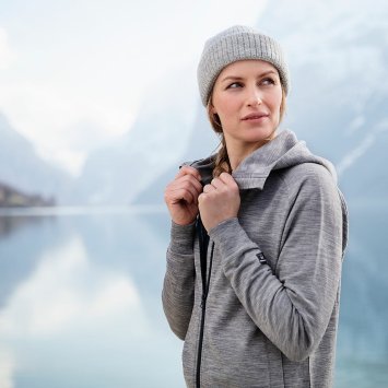 Шапка ULVANG Rav 49351/11100 угольн. меланж 56