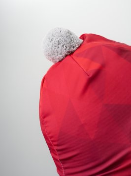 Гоночная шапка Nordski Race Bom Red NSV734900