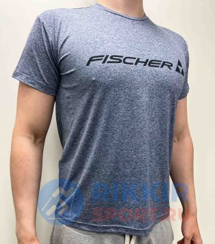 Футболка FISCHER Logo (унисекс) (сер.) GR8134-900