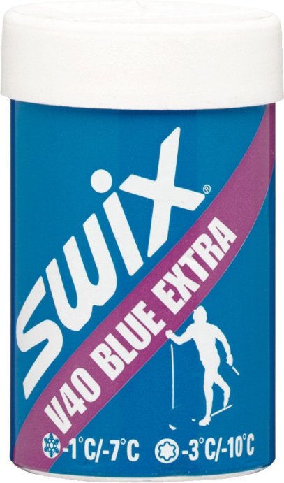 Мазь SWIX V40 Blue Extra -1/-7 45гр