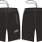 Шорты KV+ SPRINT shorts man, black 21S08.1