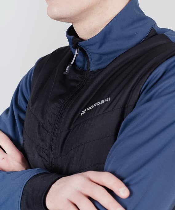 Куртка Nordski Hybrid Pro Blue/Black NSM303170