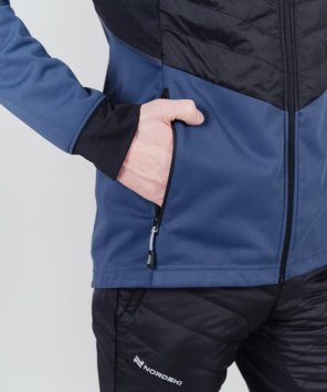 Куртка Nordski Hybrid Pro Blue/Black NSM303170