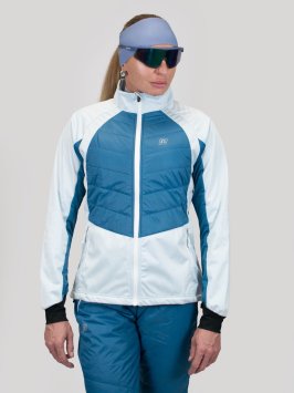 Куртка NONAME HYBRID JACKET 24 WOS LIGHT BLUE/PETROL BLUE