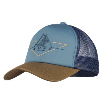 Кепка Buff Trucker Cap Brak Stone Blue 122599.754.10.00