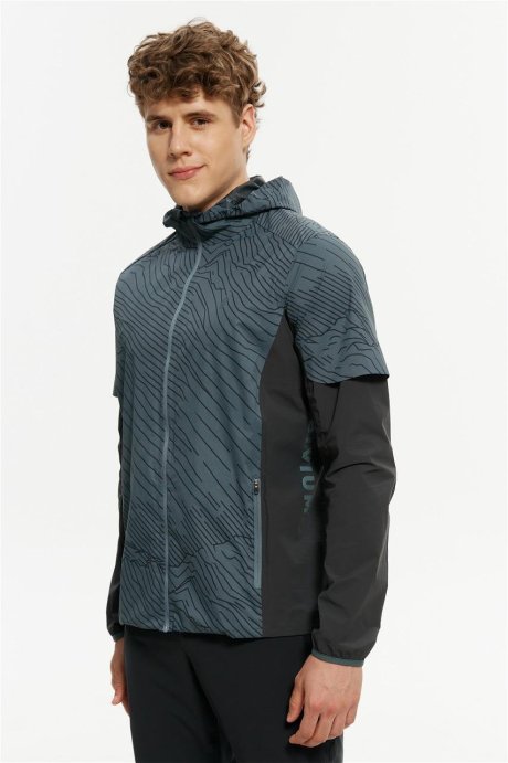 Куртка Bivium Вектор 1.0 муж. черный_графитовый в Нижнем Новгороде