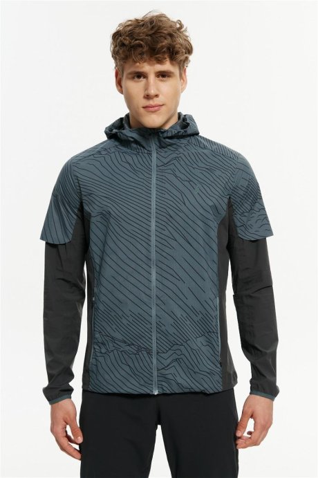 Куртка Bivium Вектор 1.0 муж. черный_графитовый в Нижнем Новгороде