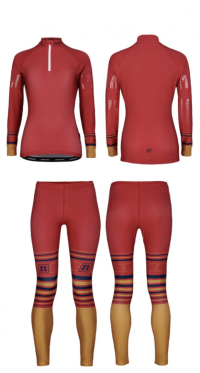 Гоночный костюм NONAME BIATHLON RACE SUIT 22 WOS BURGUNDY/GOLD