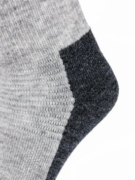 Носки спортивные Moax Special 75111M/11201 серый меланж/уголь