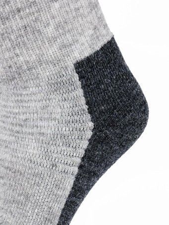 Носки спортивные Moax Special 75111M/11201 серый меланж/уголь