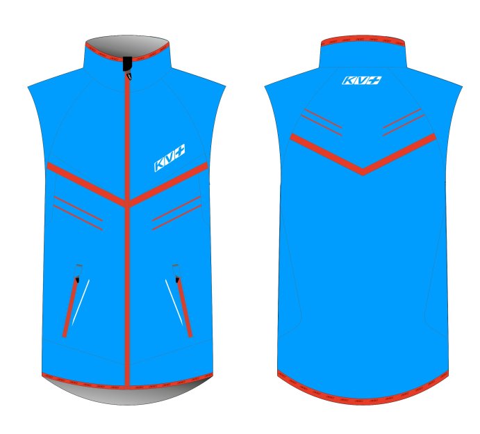 Жилет KV+ PREMIUM vest blue 20V148.2
