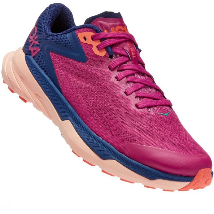 Кроссовки Hoka W ZINAL Festival Fuchsia / Bellwether Blue в Твери