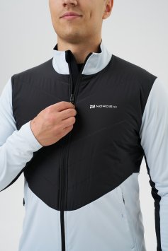 Куртка Nordski Hybrid Pro 2.0 Pearl Blue/Black NSM553019