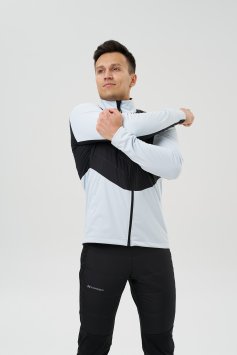 Куртка Nordski Hybrid Pro 2.0 Pearl Blue/Black NSM553019