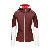 Куртка NORTHUG LIVIGNO Hybrid Wmn, Вишнёво-Шоколадная