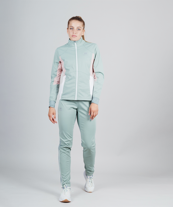 Костюм тренировочный Nordski Pro Ice Mint/Soft Pink W NSW568309/NSW522706 в Санкт-Петербурге