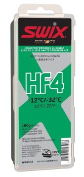Парафин Swix HF4 Green -10/-32 180 гр