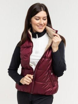 Жилет утепл. MOAX Igora жен. MX414210/94300 винный