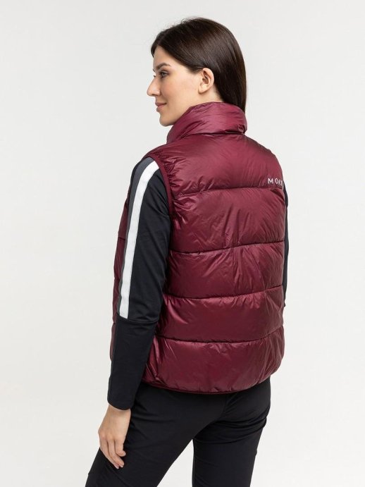 Жилет утепл. MOAX Igora жен. MX414210/94300 винный