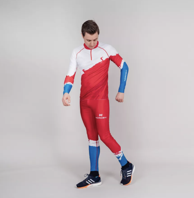 Гоночный костюм Nordski Premium Red Rus NSV433325