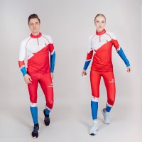 Гоночный костюм Nordski Premium Red Rus NSV433325
