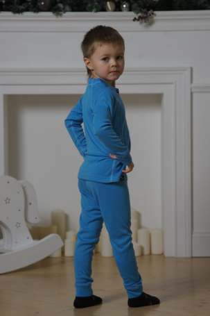 Комплект термобелья NORDSKI Jr. Warm Blue NSJ272700