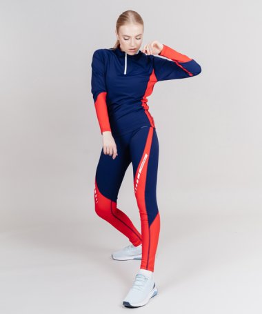 Гоночный костюм Nordski Base Dark Blue/Red NSV433710