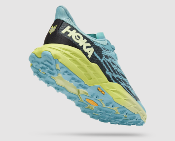 Кроссовки Hoka W SPEEDGOAT 5 Coastal Shade / Green Glow
