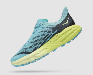 Кроссовки Hoka W SPEEDGOAT 5 Coastal Shade / Green Glow
