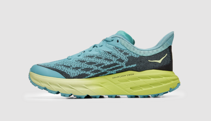 Кроссовки Hoka W SPEEDGOAT 5 Coastal Shade / Green Glow в Твери