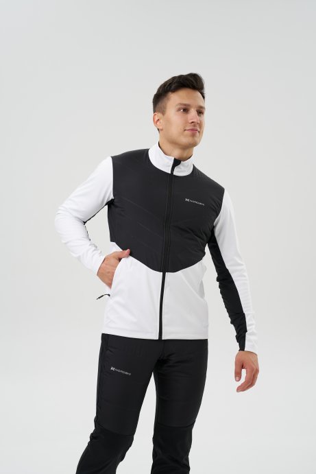 Куртка Nordski Hybrid Pro 2.0 White/Black NSM553387