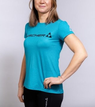 Футболка FISCHER Logo жен. (син.) GR8221-500