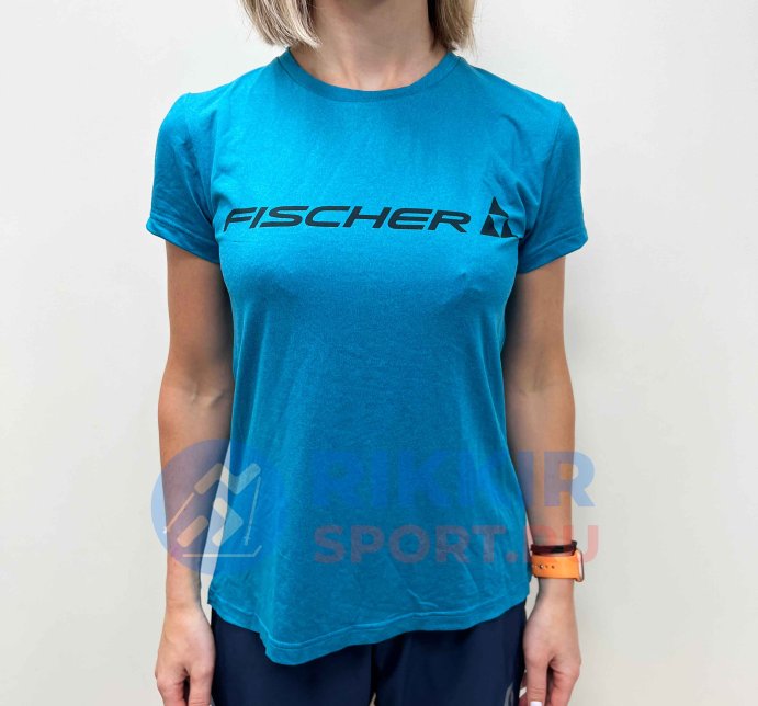 Футболка FISCHER Logo жен. (син.) GR8221-500