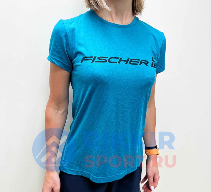 Футболка FISCHER Logo жен. (син.) GR8221-500