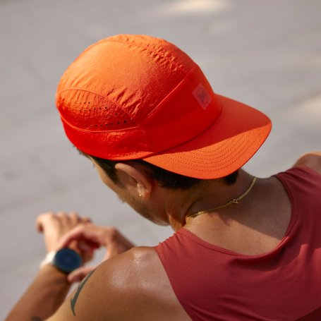 Кепка Buff Speed Cap Solid Poppy 133547.442.20.00 (S/M)