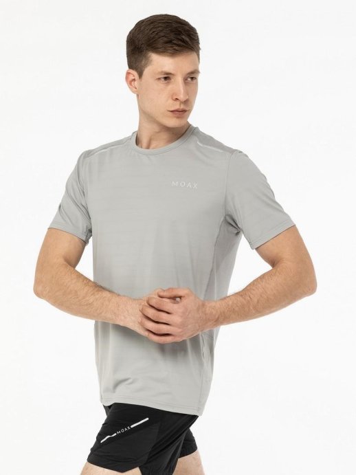 Футболка Moax Flame муж. MX114621/11200 серый меланж