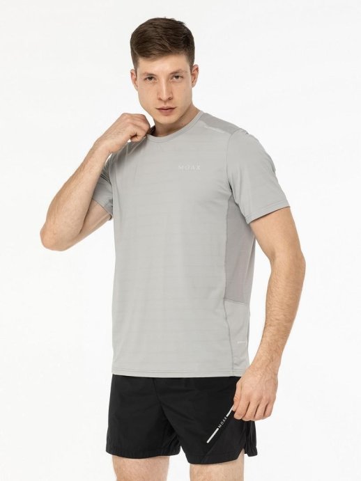 Футболка Moax Flame муж. MX114621/11200 серый меланж