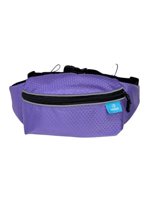 Поясная сумка FOXO3 объемная фиолет.