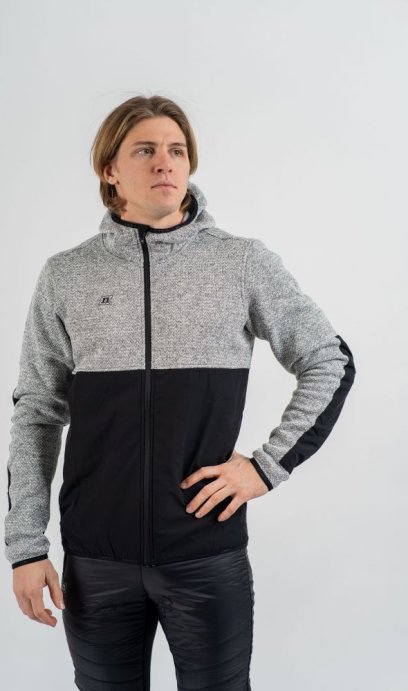 Кофта NONAME FLEECE JACKET UX 24 GREY MELANGE в Мурманске
